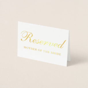 Gereserveerde Gold Foil Special Guest Table Card Folie Kaarten