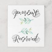 Gereserveerde Kaart van de Weddenschap van de Plaa Plaatskaartje (Buitenkant ongevouwen)