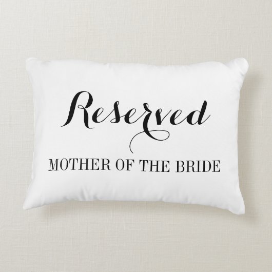 Gereserveerde kussens voor de bruiloft (Achterkant)