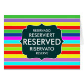 gereserveerde strepen voor tabeltekens (Voorkant Horizontaal)