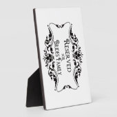 Gereserveerde tabeltekens fotoplaat (Zijkant)