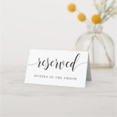 Gereserveerde woonplaatskaart plaatskaartje (Achterkant)