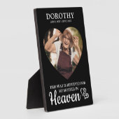 Gereserveerde Zetel in de hemelsnaam Fotoplaat (Zijkant)