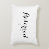 Gereserveerde zitkussens decoratief kussen (Achterkant (Verticaal))