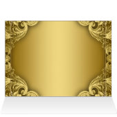 Gereserveerde zitplaatsen Kaarten Elegant Gold (Binnen Horizontaal (Boven))