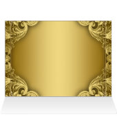 Gereserveerde zitplaatskaarten Elegant Goud (Binnen Horizontaal (Boven))