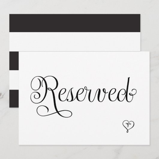 Gereseverd Huwelijksbord, Kaart (Voorkant / Achterkant)