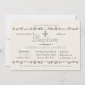 Gerespecteerde Sacrament Religieuze Uitnodiging (b (Voorkant)