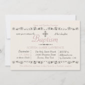 Gerespecteerde Sacrament Religieuze Uitnodiging (R (Voorkant)