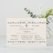 Gerespecteerde Sacrament Religieuze Uitnodiging (R (Staand voorkant)