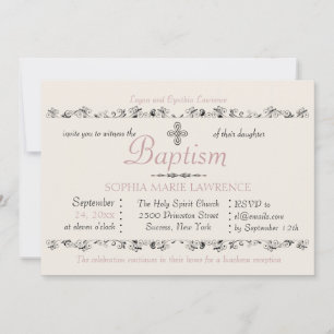 Gerespecteerde Sacrament Religieuze Uitnodiging (R