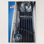 Gerestaureerde Italiaanse klassieke auto. Legpuzzel (Verticaal)