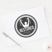 Gerestaureerde Sticker (brekende kettingen) (Envelop)