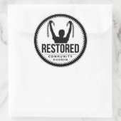 Gerestaureerde Sticker (brekende kettingen) (Tas)