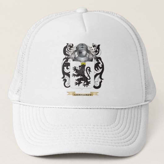 Gerhardt Coat of Arms (familiekust) Trucker Pet (Voorkant)