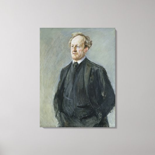 Gerhart Hauptmann, 1912 Canvas Afdruk (Voorkant)