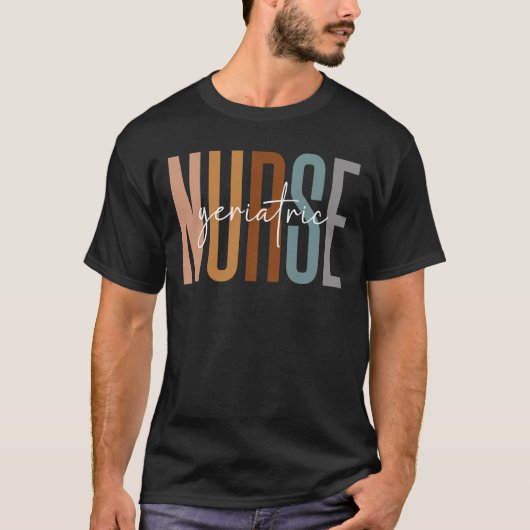 Geriatric Nurse Team Squad Crew Matching Group T-shirt (Voorkant)