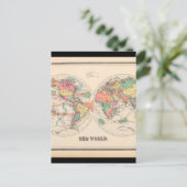 Geriatric World Map 20_Maps of Antiquity Briefkaart (Staand voorkant)