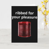 Geribbeld voor jouw plezier, Geribbelde Cranberry- Kaart (Gele Bloem)