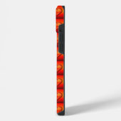 Geribde Vlammende Harten iPhone Hoesje (Linkerkant)