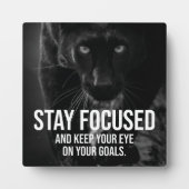 Gericht blijven - Hustle, Workout, Succes - Panthe Fotoplaat (Voorkant)