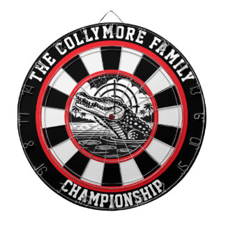 Gericht Crocodile Lake ontwerp Dartbord