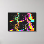 Gericht en klaar - Ice Hockey Goalie Canvas Afdruk (Voorkant)