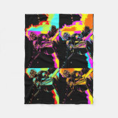 Gericht en klaar - Ice Hockey Goalie Fleece Deken (Voorkant)