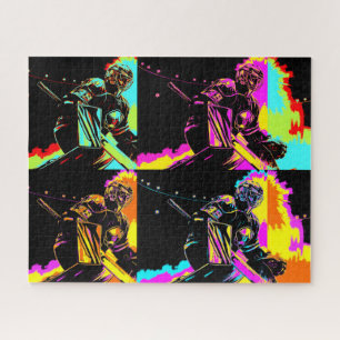 Gericht en klaar - Ice Hockey Goalie Legpuzzel