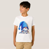 Gericht genoom vouwen wasgoed ijverig t-shirt (Voorkant volledig)
