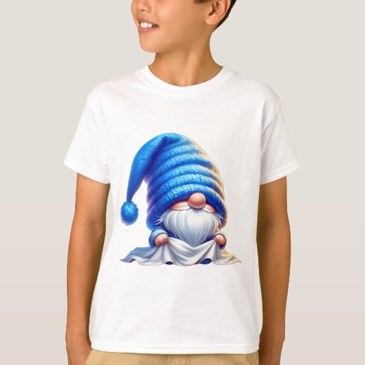 Gericht genoom vouwen wasgoed ijverig t-shirt (Voorkant)