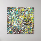 Gericht op Abstracte Kunst Design Liefhebber Canvas Afdruk (Voorkant)