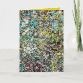 Gericht op Abstracte Kunst Ontwerp Liefhebber Kaart (Voorkant)