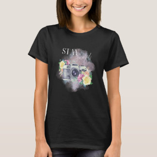 Gericht op Inspirerend kracht en foto T-shirt