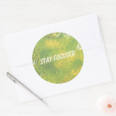 Gericht Ronde Sticker (Envelop)