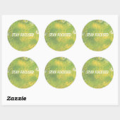 Gericht Ronde Sticker (Vel)