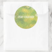 Gericht Ronde Sticker (Tas)