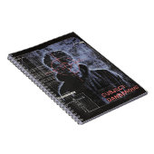 Gericht - Techno-Brutalist Streetwear Design Notitieboek (Rechterzijde)