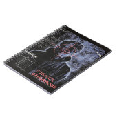 Gericht - Techno-Brutalist Streetwear Design Notitieboek (Linkerzijde)