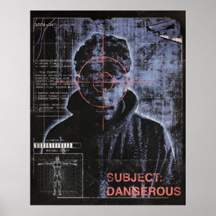 Gericht - Techno-Brutalist Streetwear Design Poster