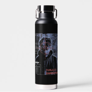 Gericht - Techno-Brutalist Streetwear Design Waterfles