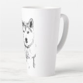 Gerichte aanwezigheid latte mok (Rechterhoek)