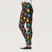 Gerichte Abstracte Leggings voor kleurenblokken (Links)