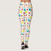 Gerichte Abstracte Leggings voor kleurenblokken (Achterkant)
