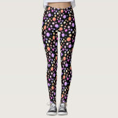 Gerichte Abstracte Leggings voor kleurenblokken (Voorkant)