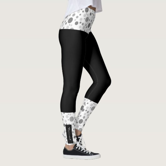 Gerichte Abstracte Leggings voor kleurenblokken (Rechts)