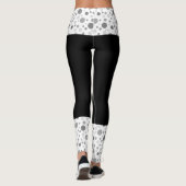 Gerichte Abstracte Leggings voor kleurenblokken (Achterkant)