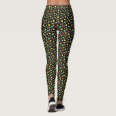Gerichte Abstracte Leggings voor kleurenblokken (Achterkant)