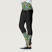 Gerichte Abstracte Leggings voor kleurenblokken (Links)