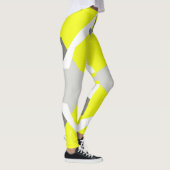 Gerichte Abstracte Leggings voor pasta Geel Geel K (Rechts)
